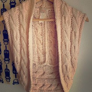 Knit shrug